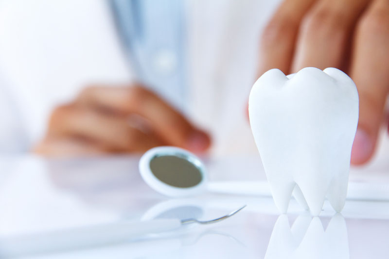 3d tooth and dental tools