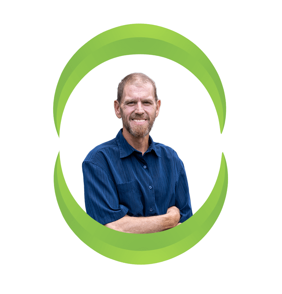 patient smiling brightly within frame